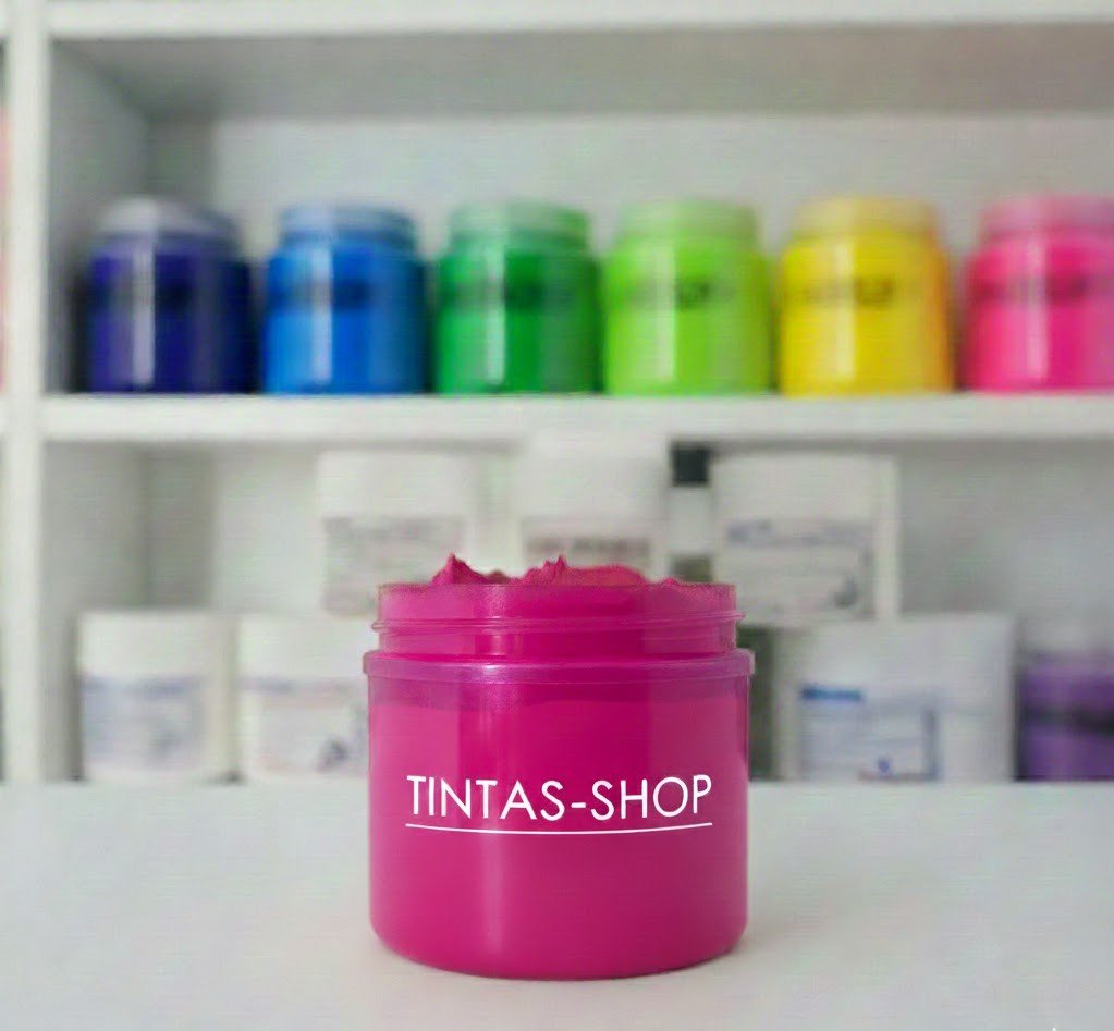 Tinta plastisol fucsia