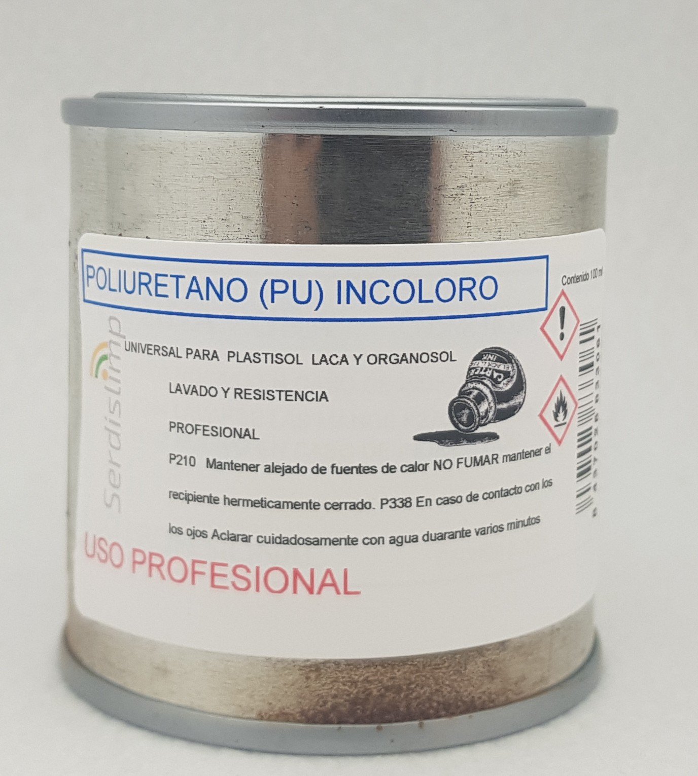 Poliuretano (PU) transparente o incoloro