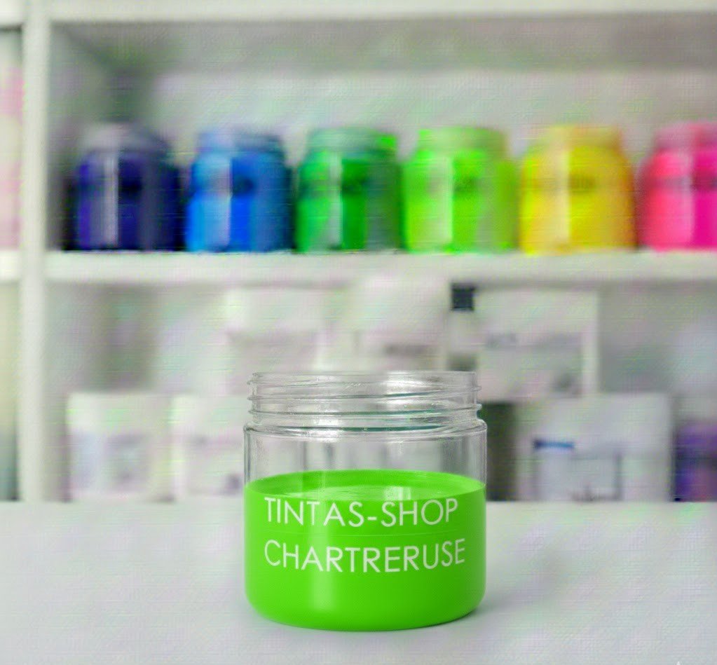 Tinta plastisol chatreuse