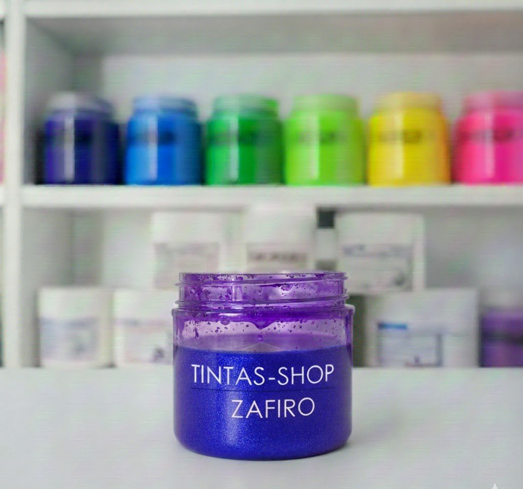 Tinta plastisol zafiro