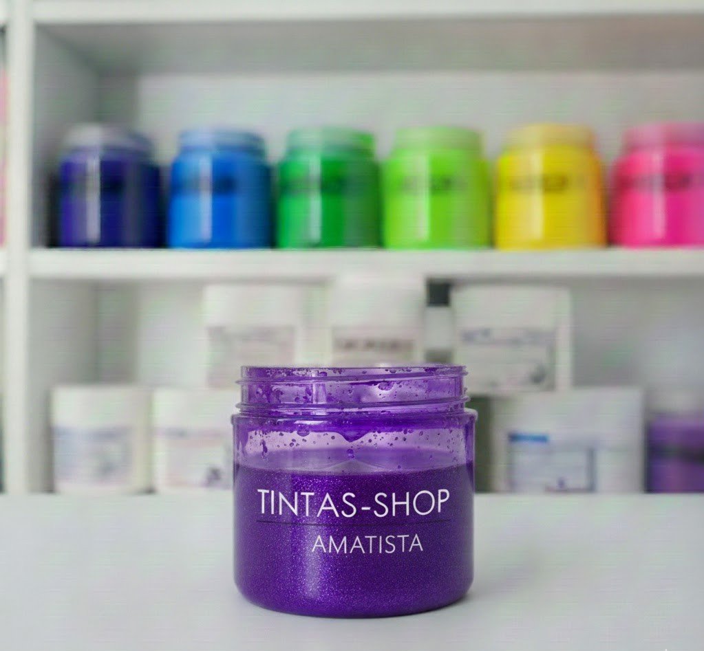 Tinta plastisol amatista