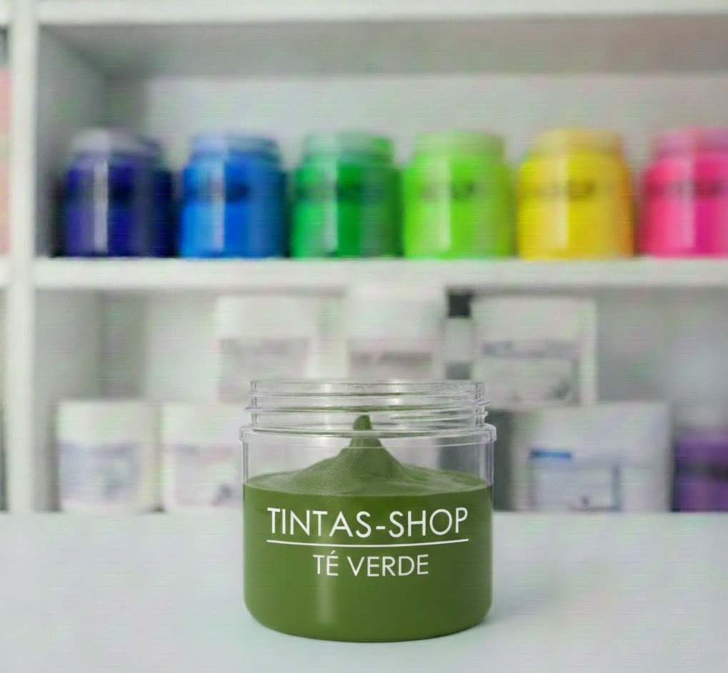 Tinta plastisol té verde