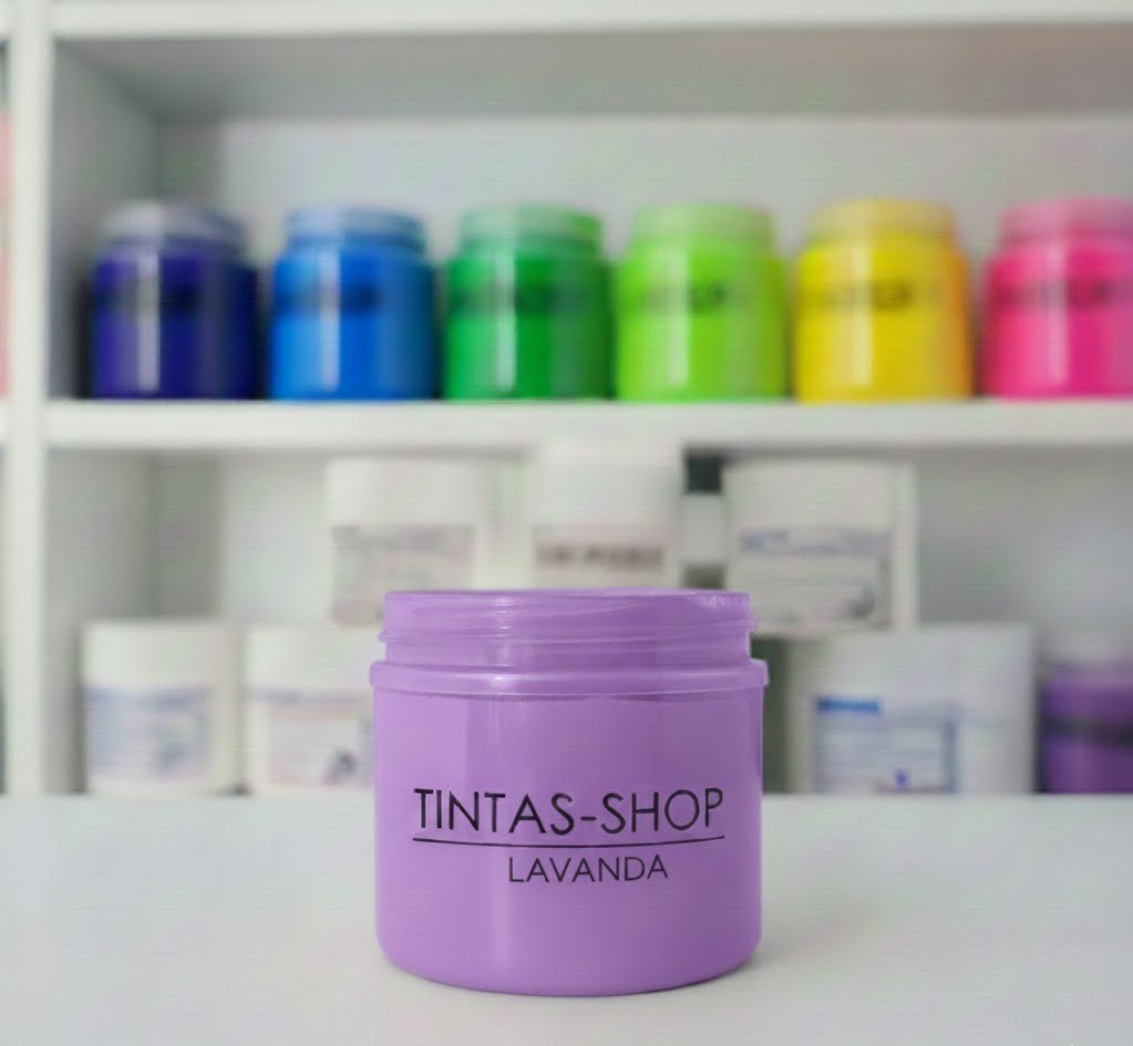 Tinta plastisol lavanda
