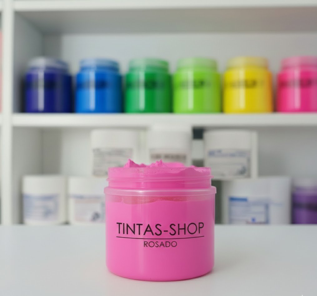 Tinta plastisol rosado
