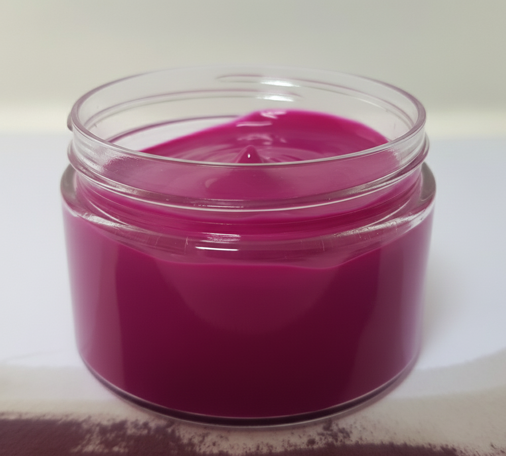 Tinta plastisol magenta semi opaco