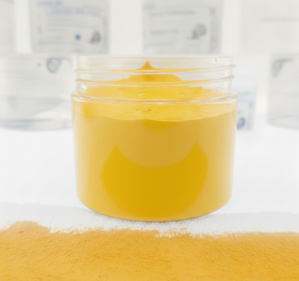 Tinta plastisol amarillo opaco