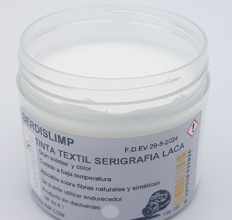 Tinta textil blanco