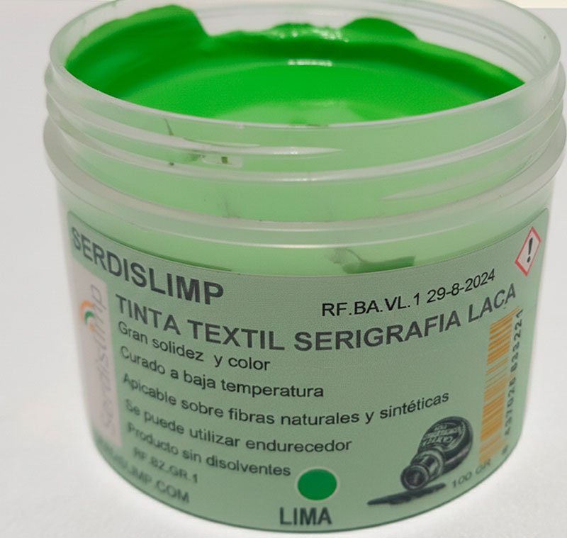 Tinta textil lima