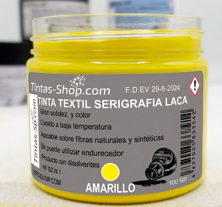 Tinta laca Gold amarillo
