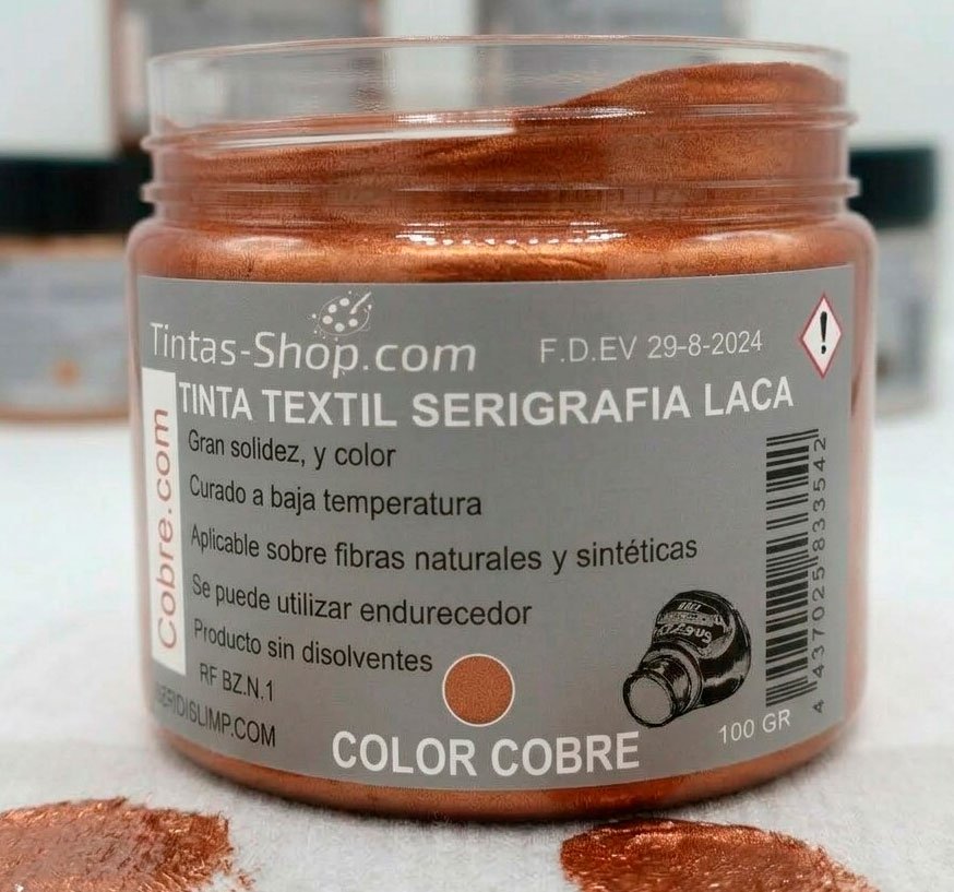 Tinta laca Gold cobre