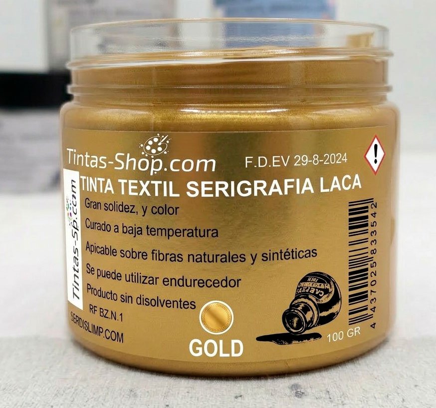 Tinta laca Gold oro