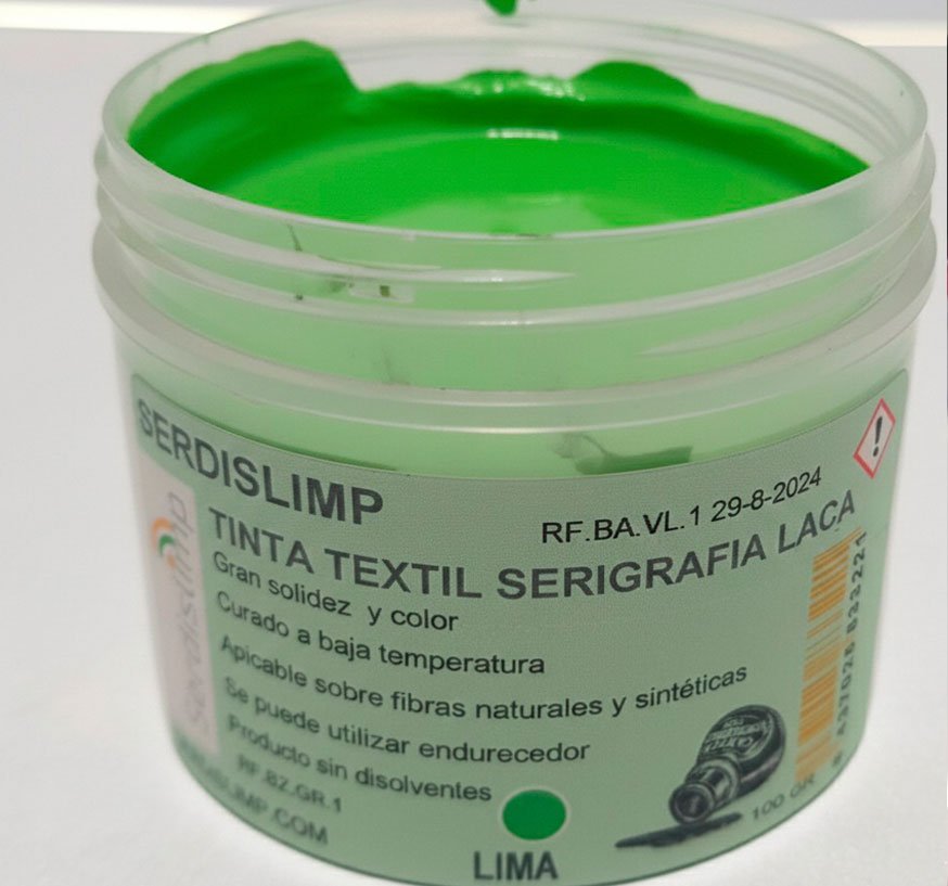 Tinta laca Gold verde lima
