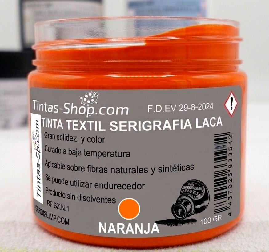 Tinta laca Gold naranja