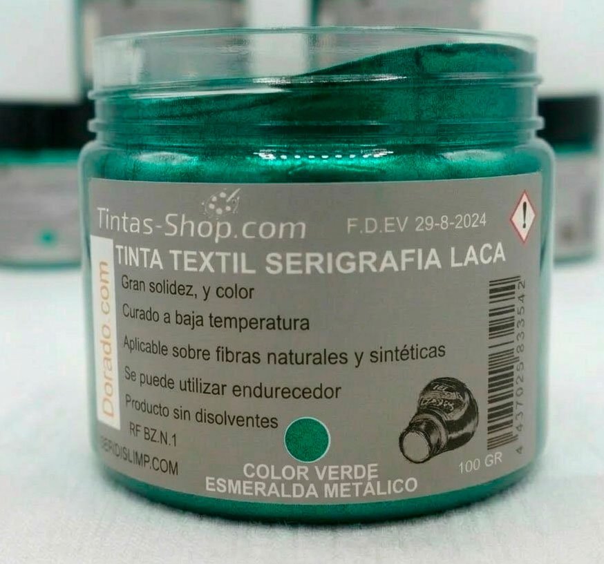 Tinta laca Gold verde claro