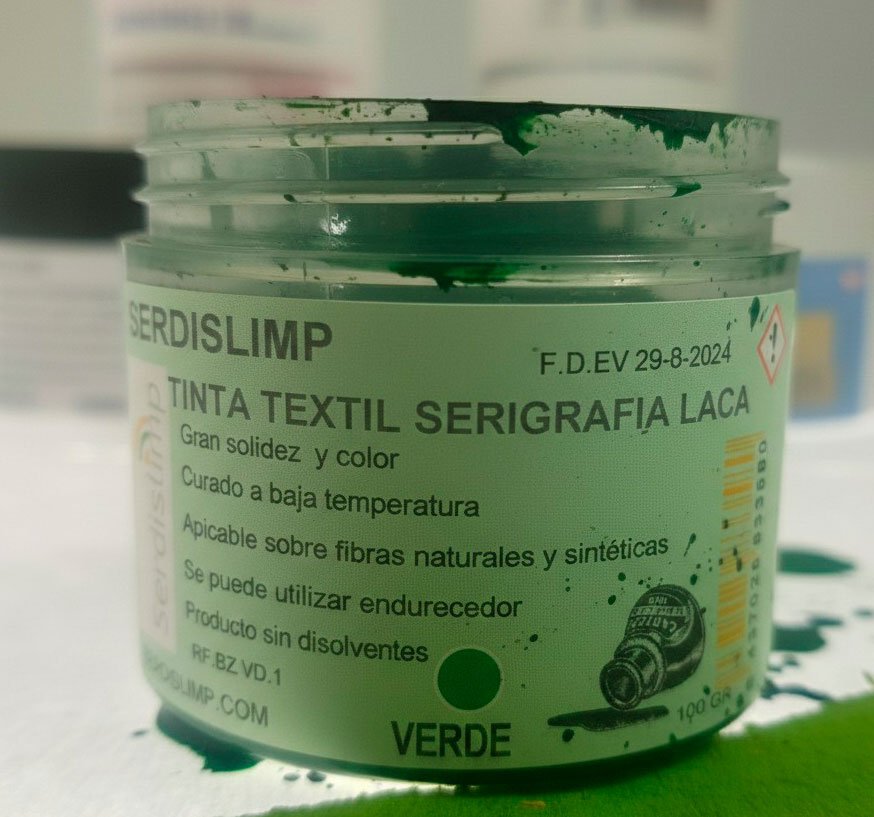 Tinta laca Gold verde