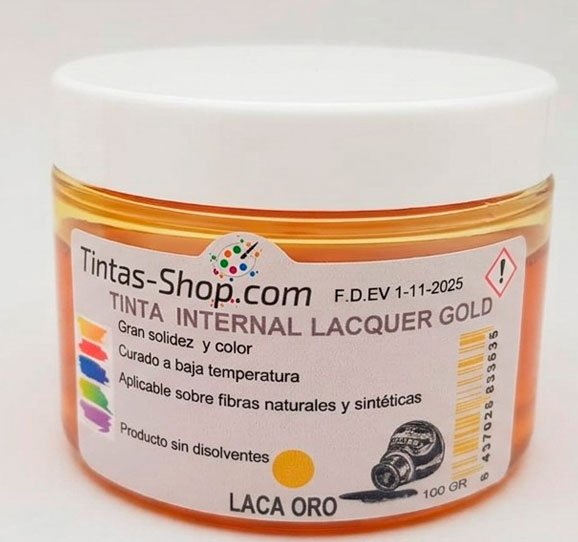 Tinta laca oro BS4
