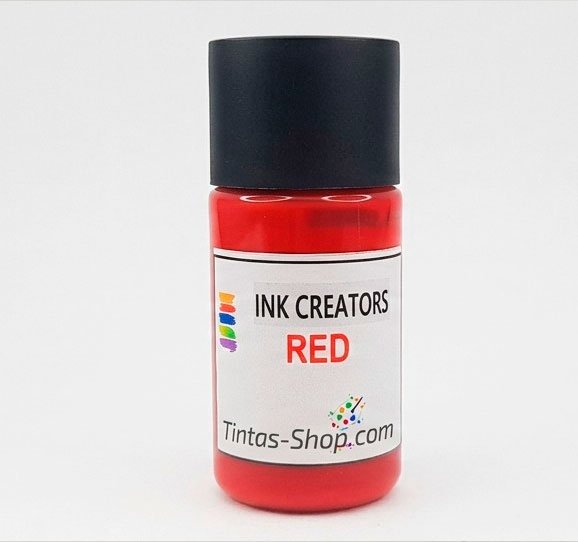 Tinta pigmentada Rojo