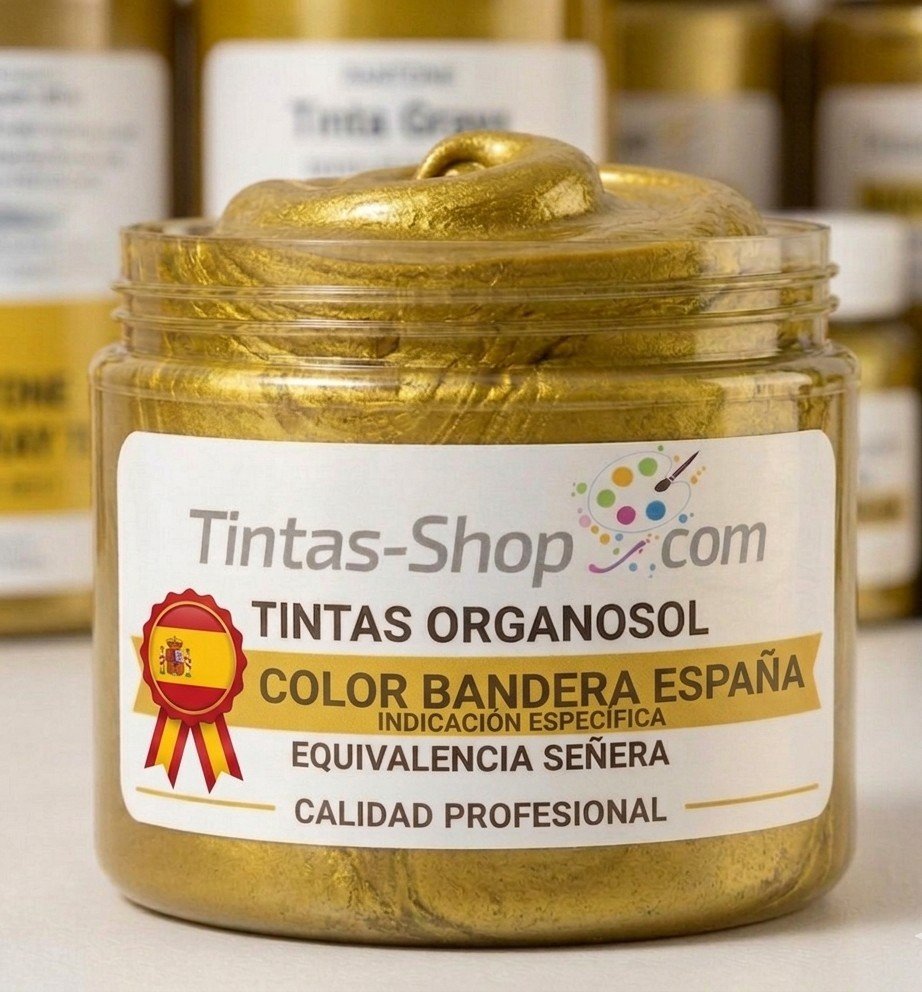 Tinta Organosol Amarillo Gualda