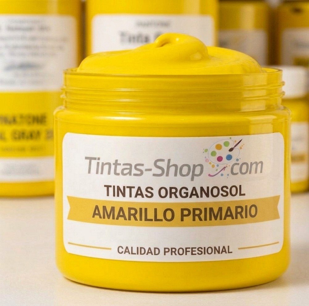 Tinta Organosol Amarillo Primario