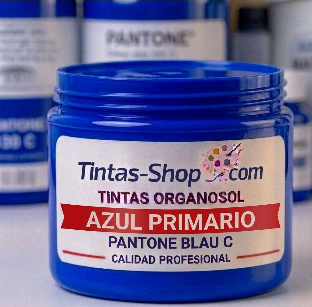 Tinta Organosol Azul Primario