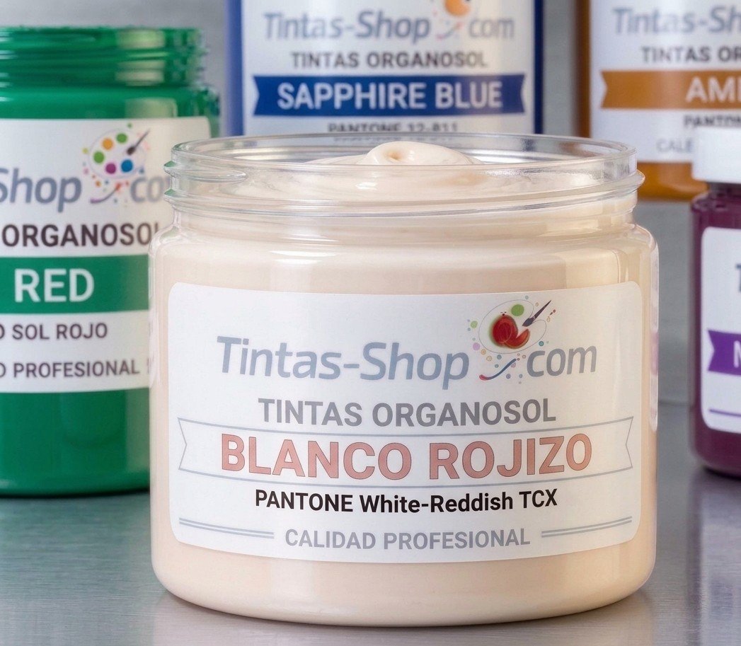 Tinta Organosol Blanco Rojizo