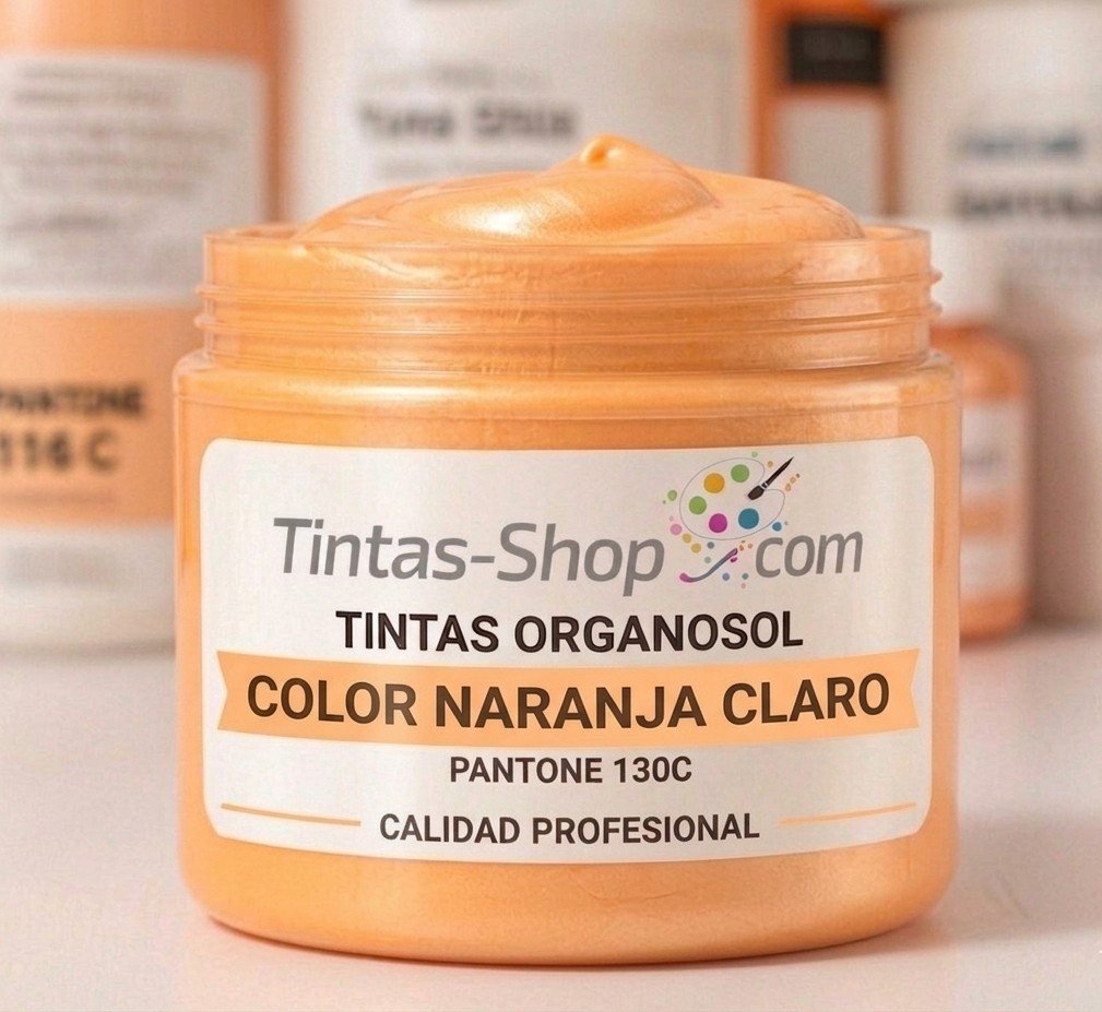 Tinta Organosol Naranja Claro