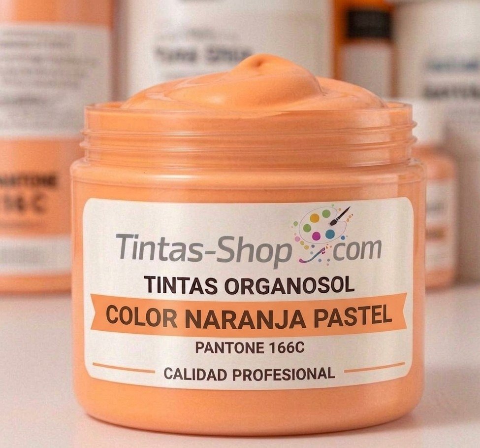 Tinta Organosol Naranja Pastel