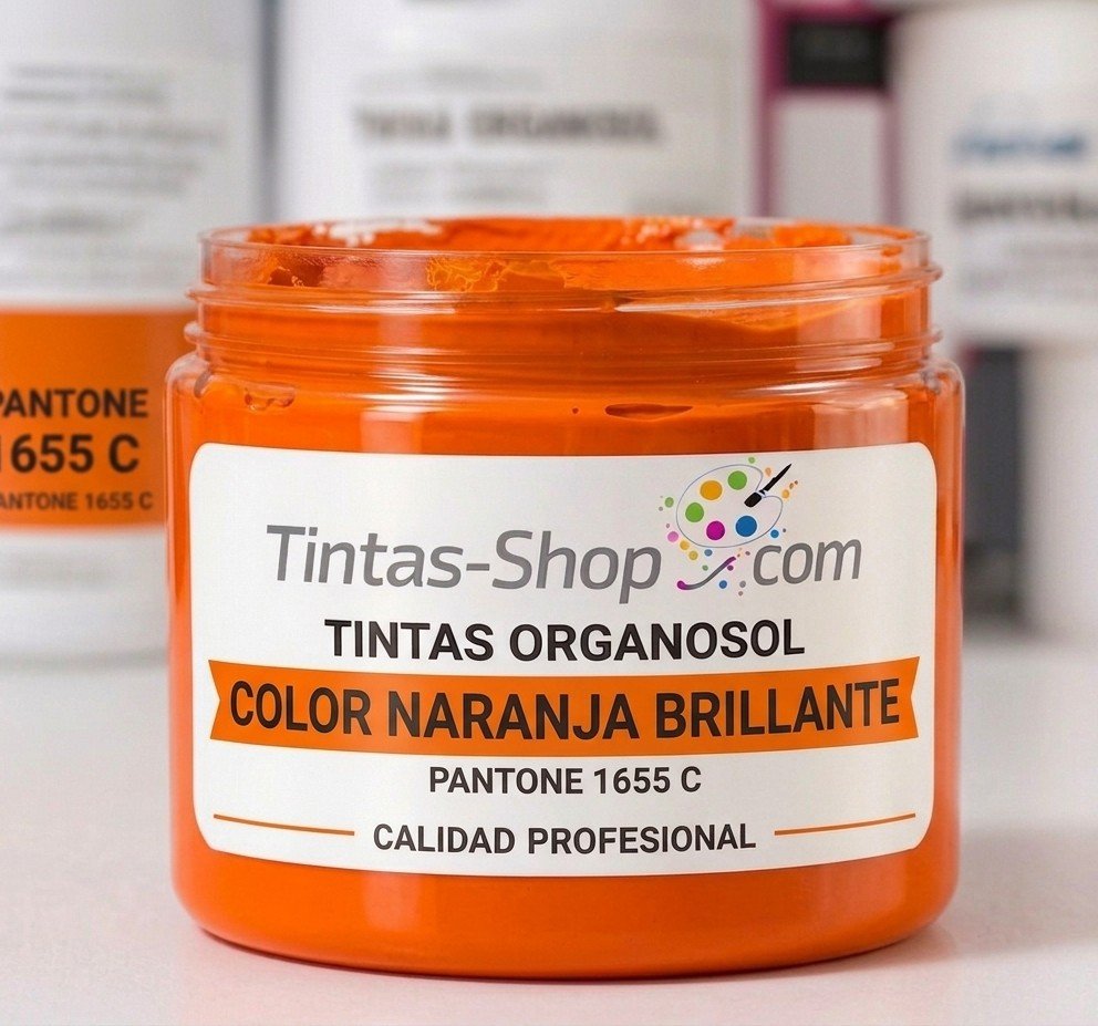 Tinta Organosol Naranja Brillante