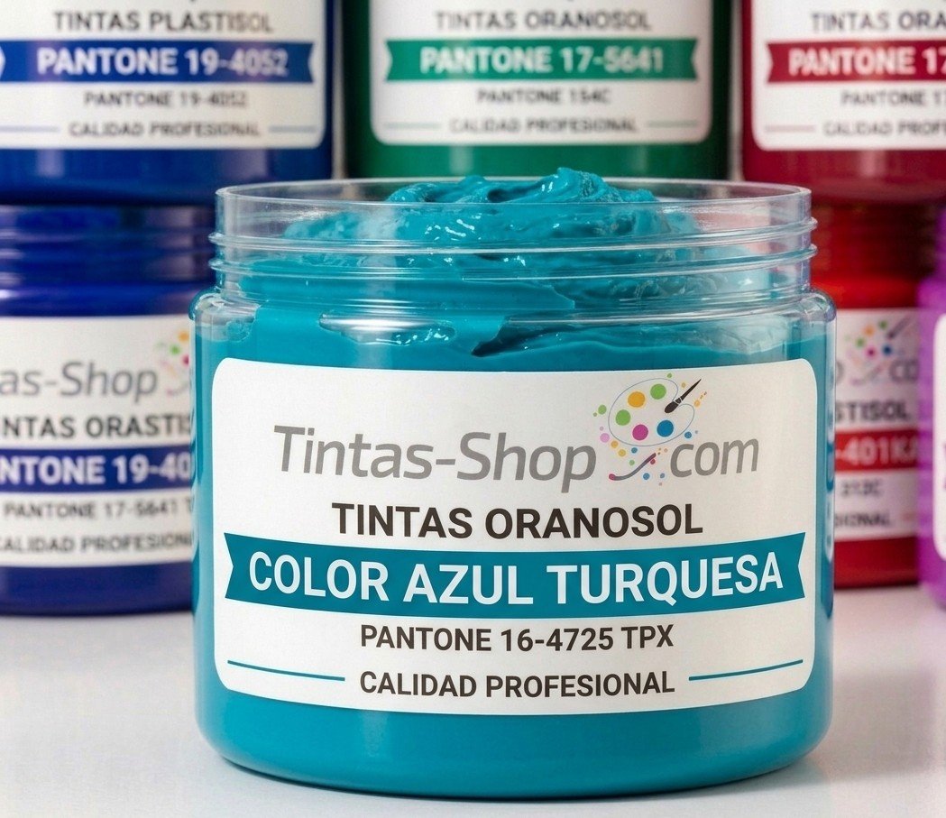 Tinta Organosol Turquesa