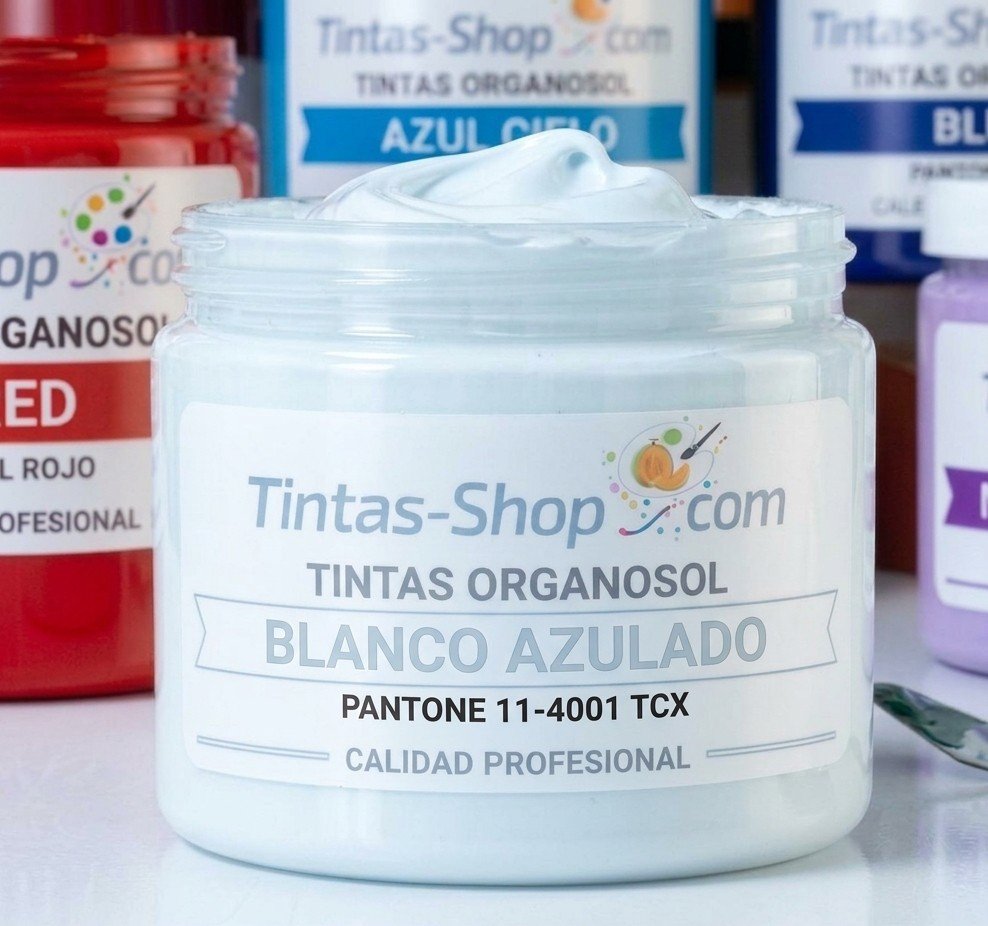Tinta Organosol Blanco Azulado