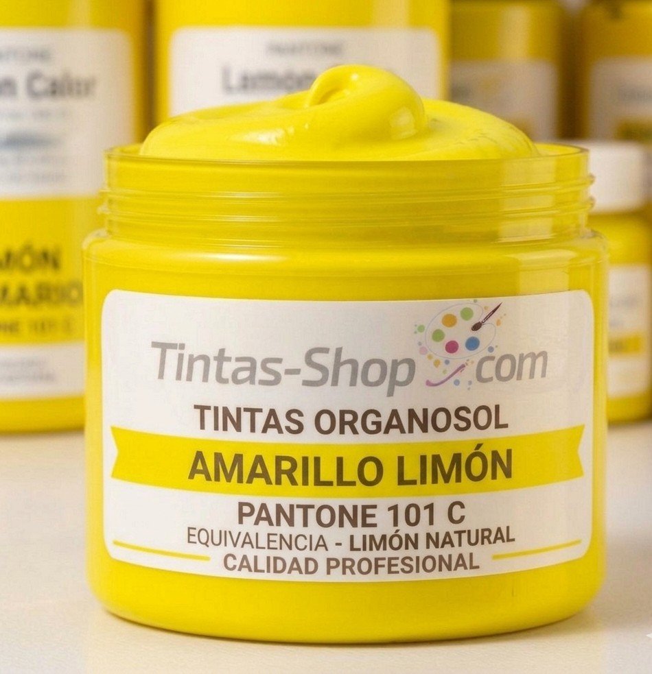 Tinta Organosol Amarillo Limón