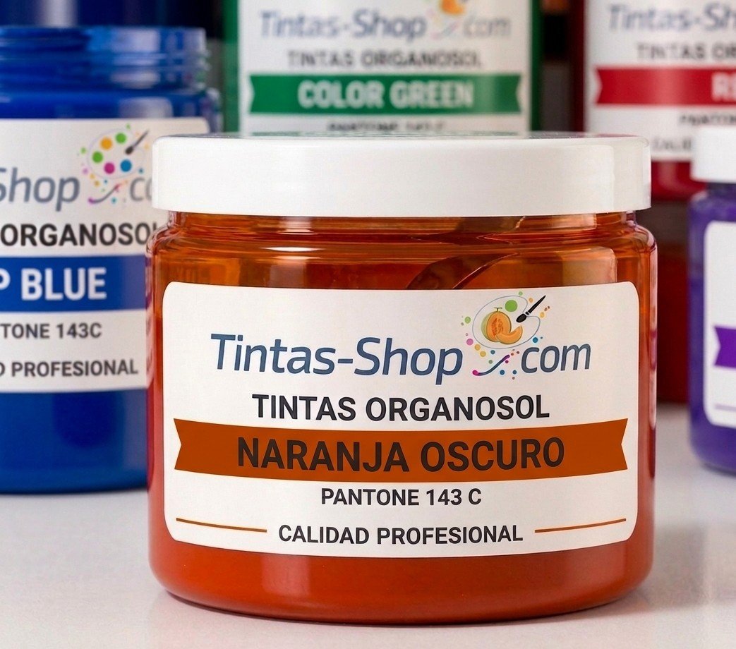 Tinta Organosol Naranja Oscuro