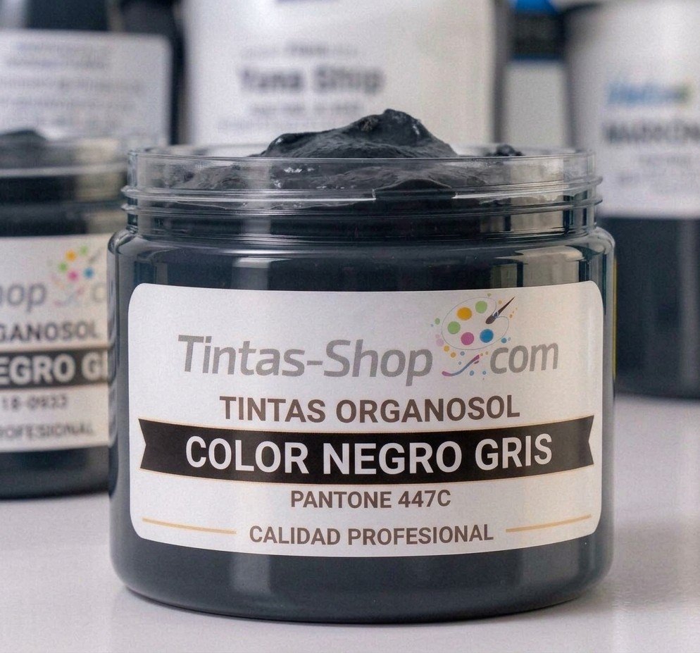 Tinta Organosol Negro Gris