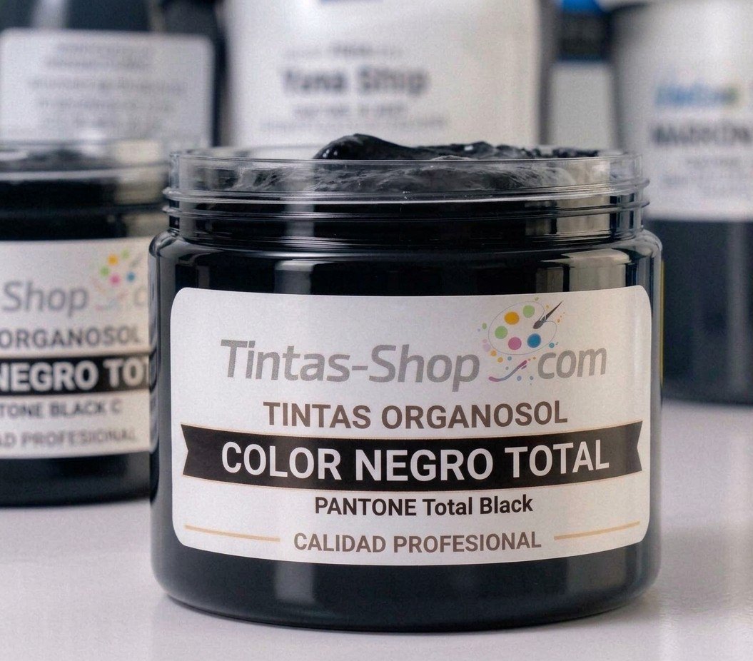 Tinta Organosol Negro Total
