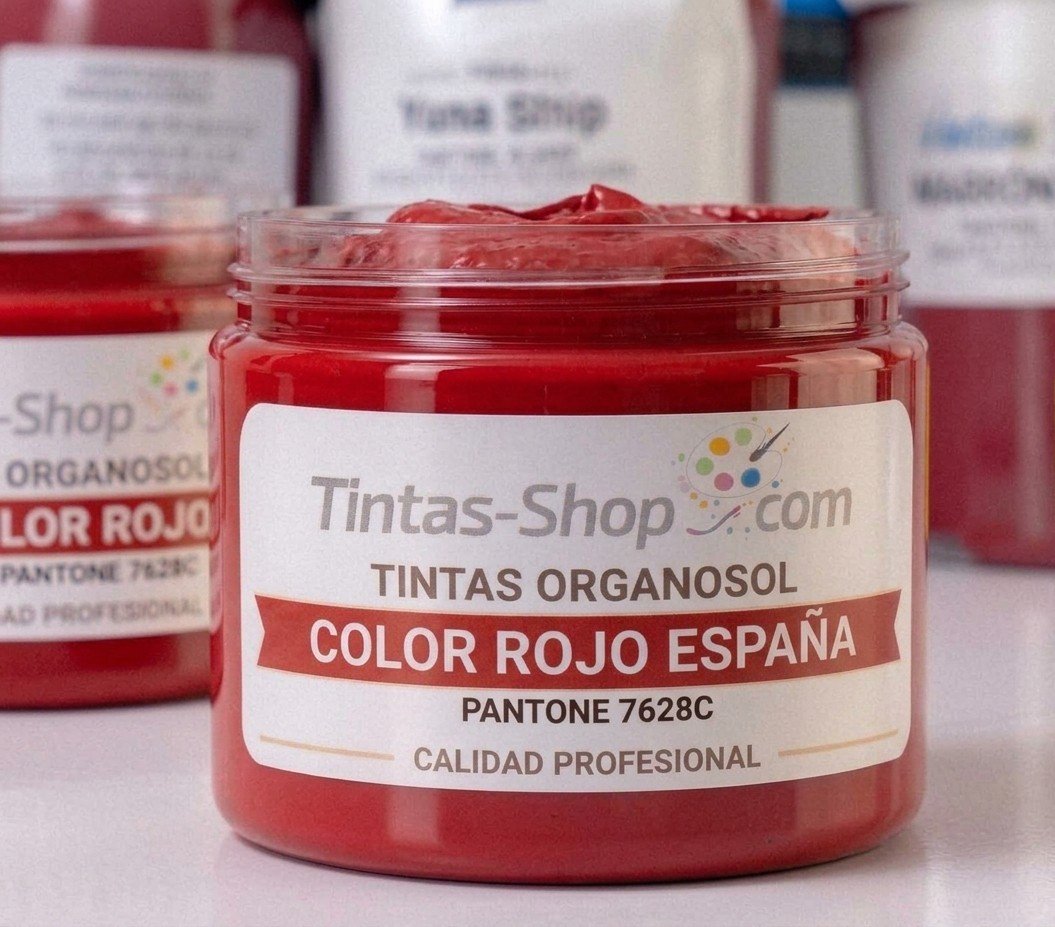 Tinta Organosol Rojo España