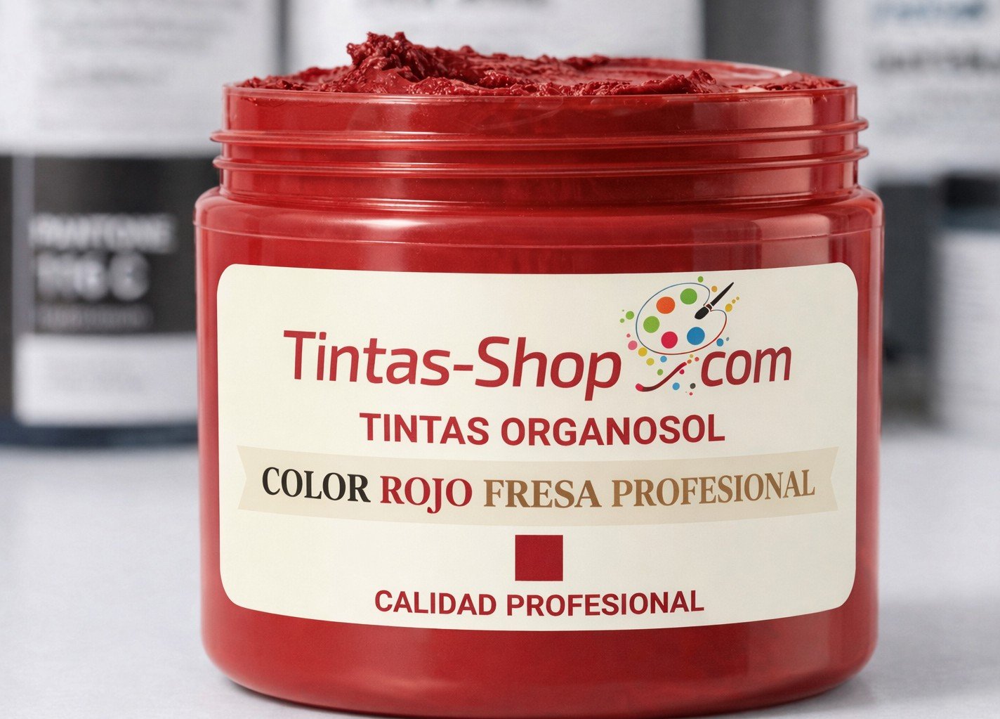Tinta Organosol Rojo Fresa