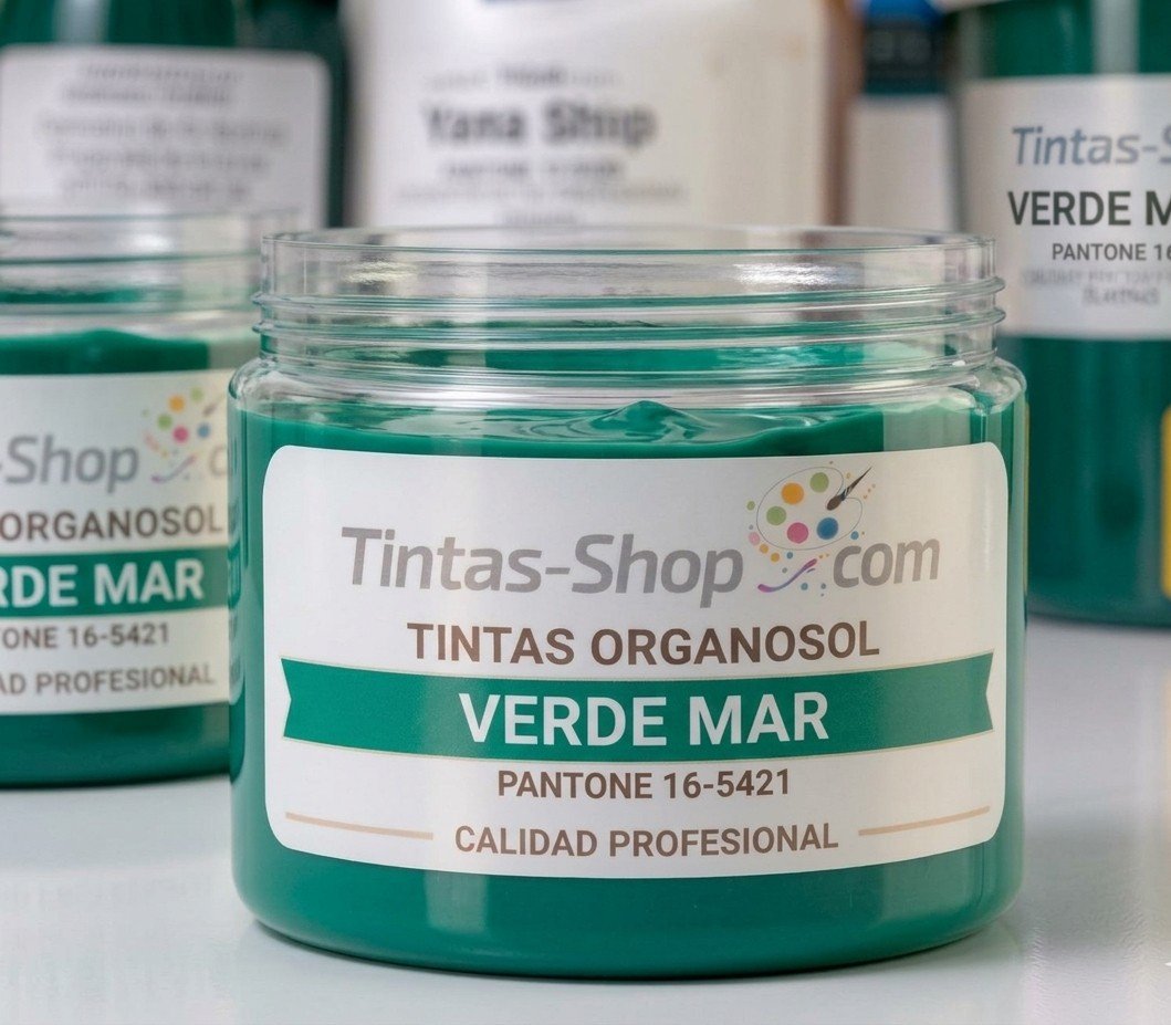Tinta Organosol Verde Mar