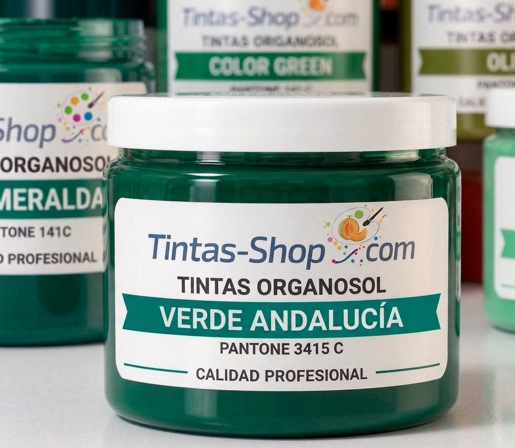 Tinta Organosol Verde Andalucía