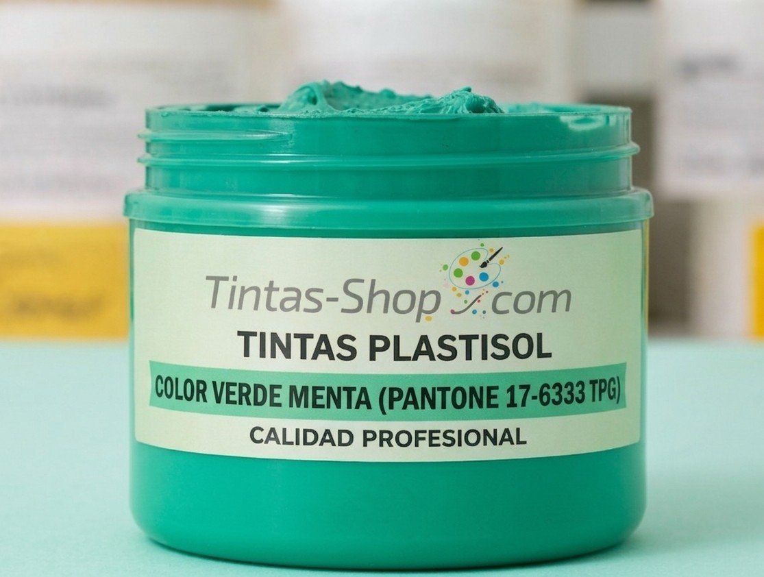 Tinta Organosol Verde Menta Oscuro