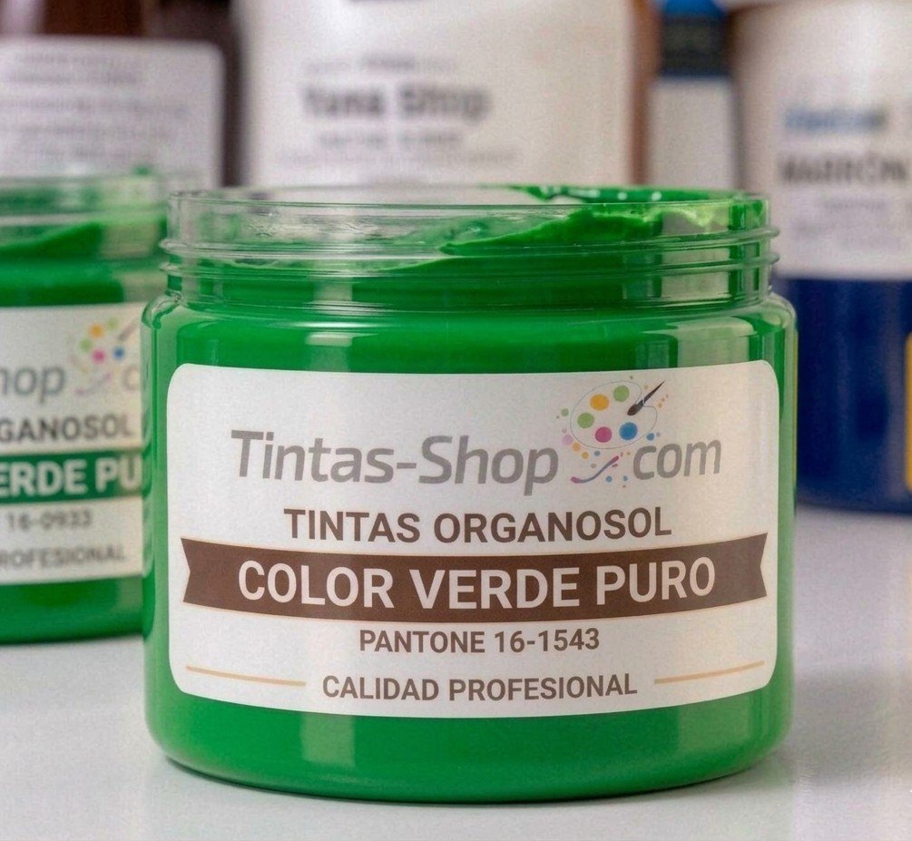 Tinta Organosol Verde Puro
