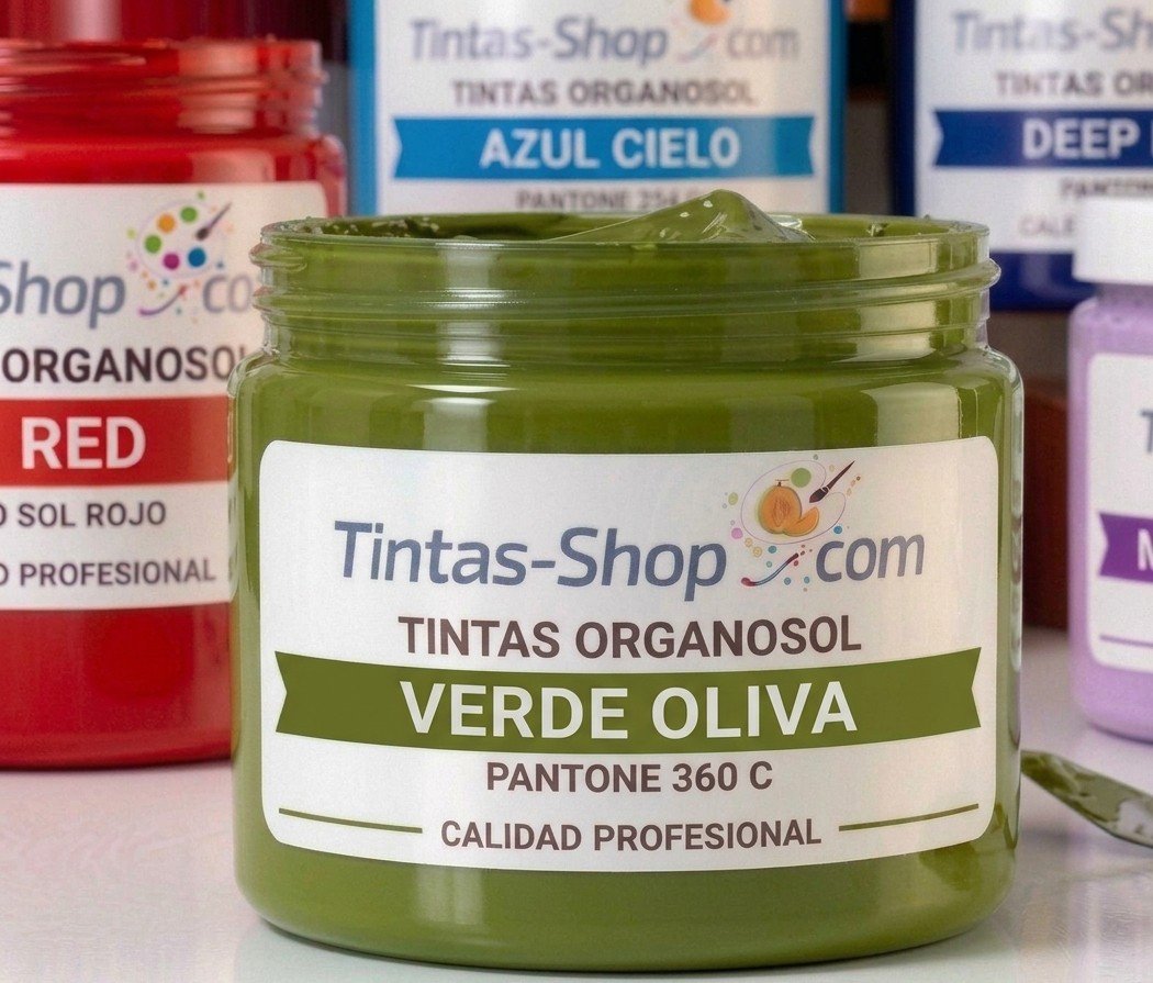 Tinta Organosol Verde Oliva