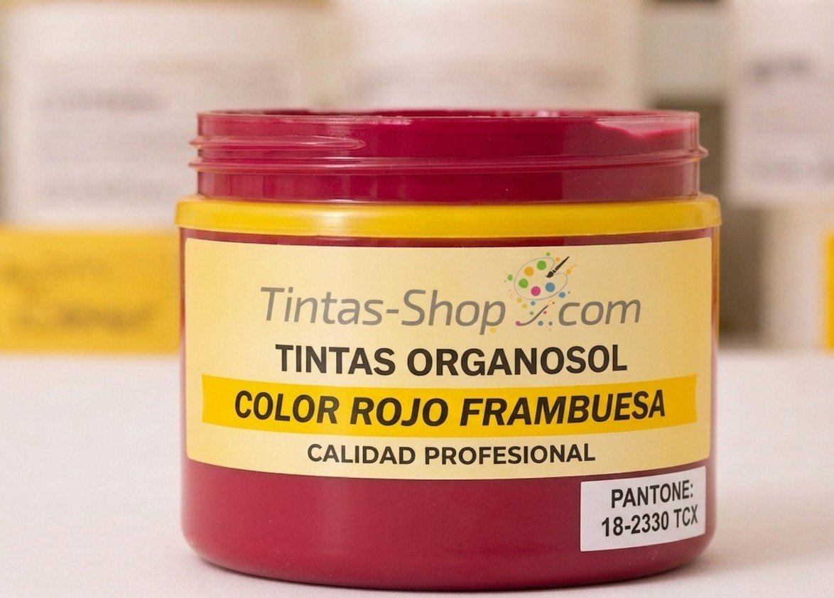 Tinta Organosol Rojo Frambuesa