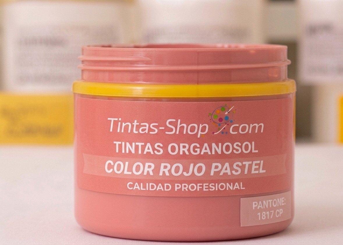 Tinta Organosol Rojo Pastel