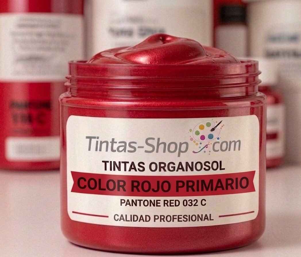 Tinta Organosol Rojo Primario