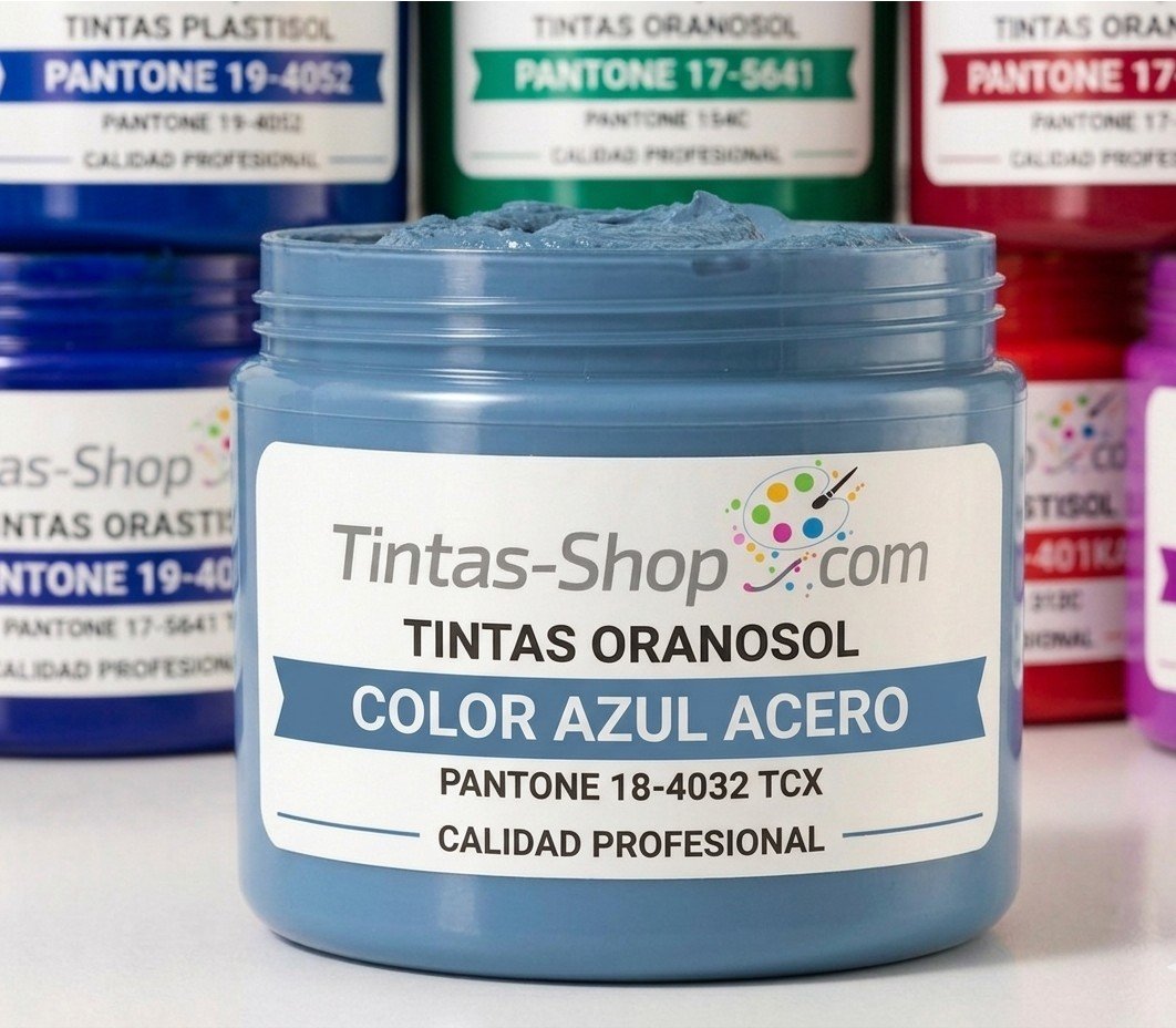 Tinta Organosol Azul Acero