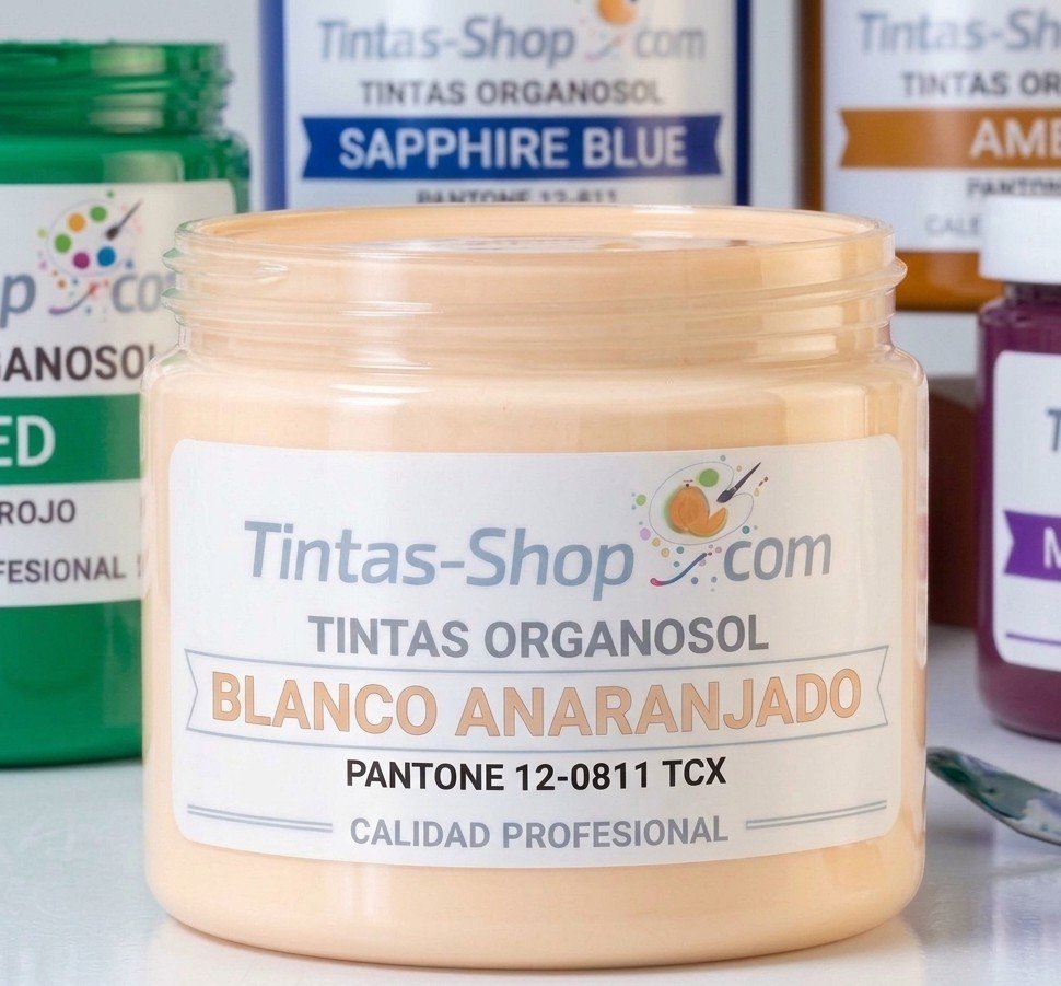 Tinta Organosol Blanco Anaranjado