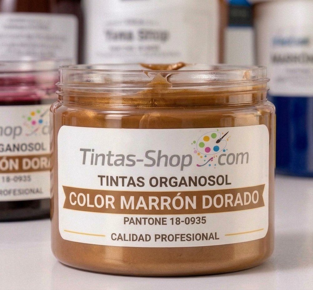 Tinta Organosol Marrón Dorado